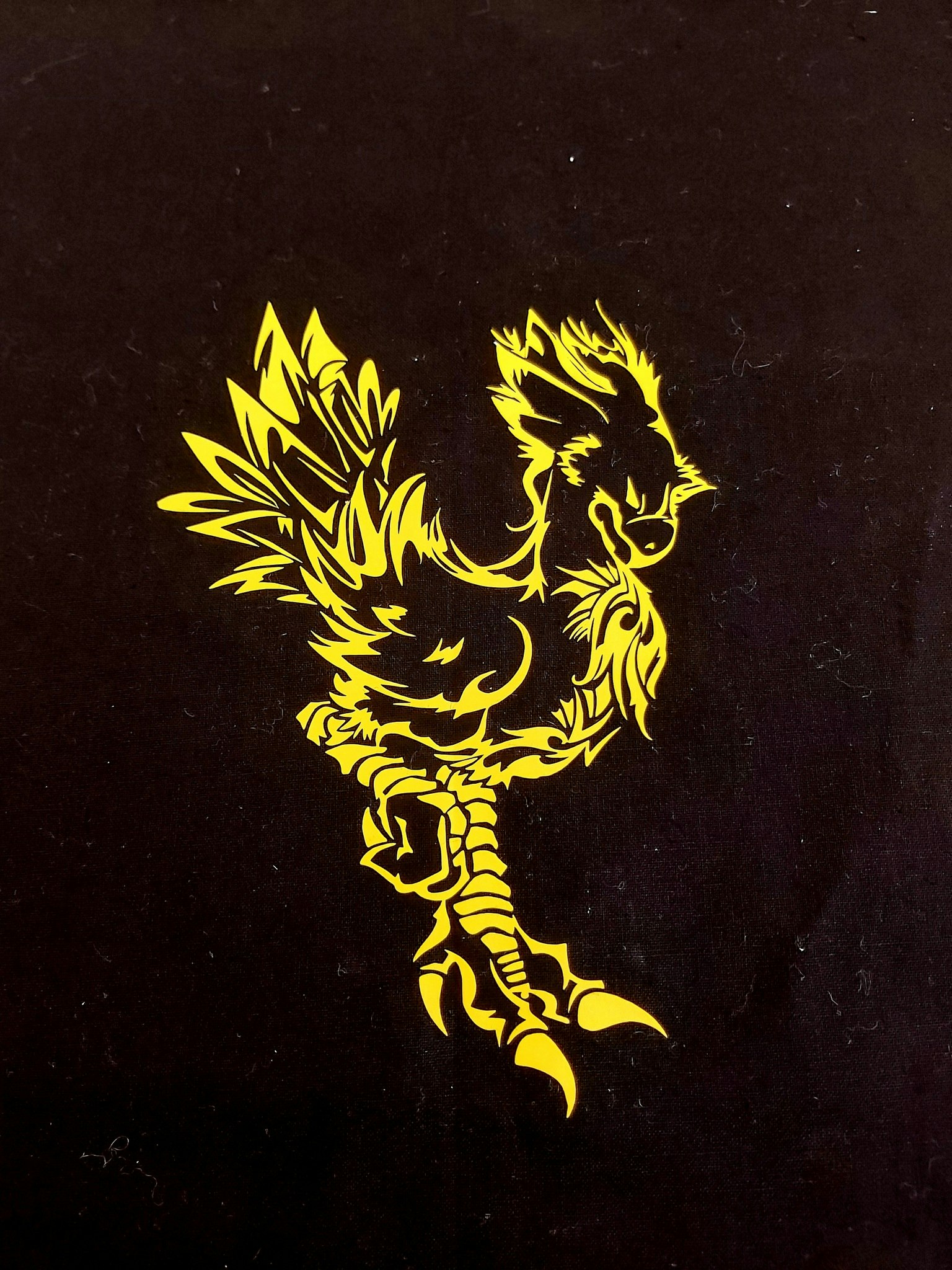 Final Fantasy tygpåse - Tribal Chocobo