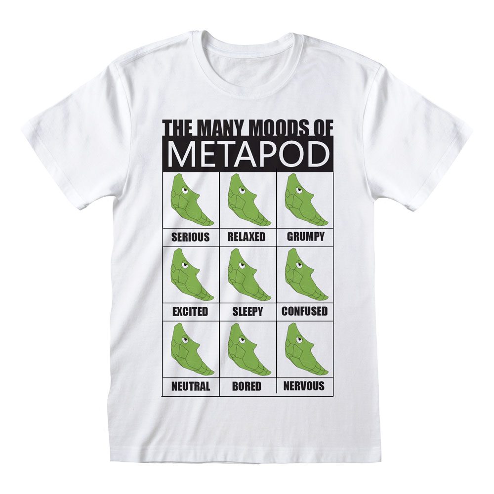 Pokémon t-shirt - Many Moods of Metapod