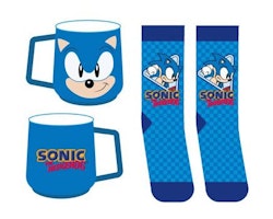 Sonic mugg + strumpor