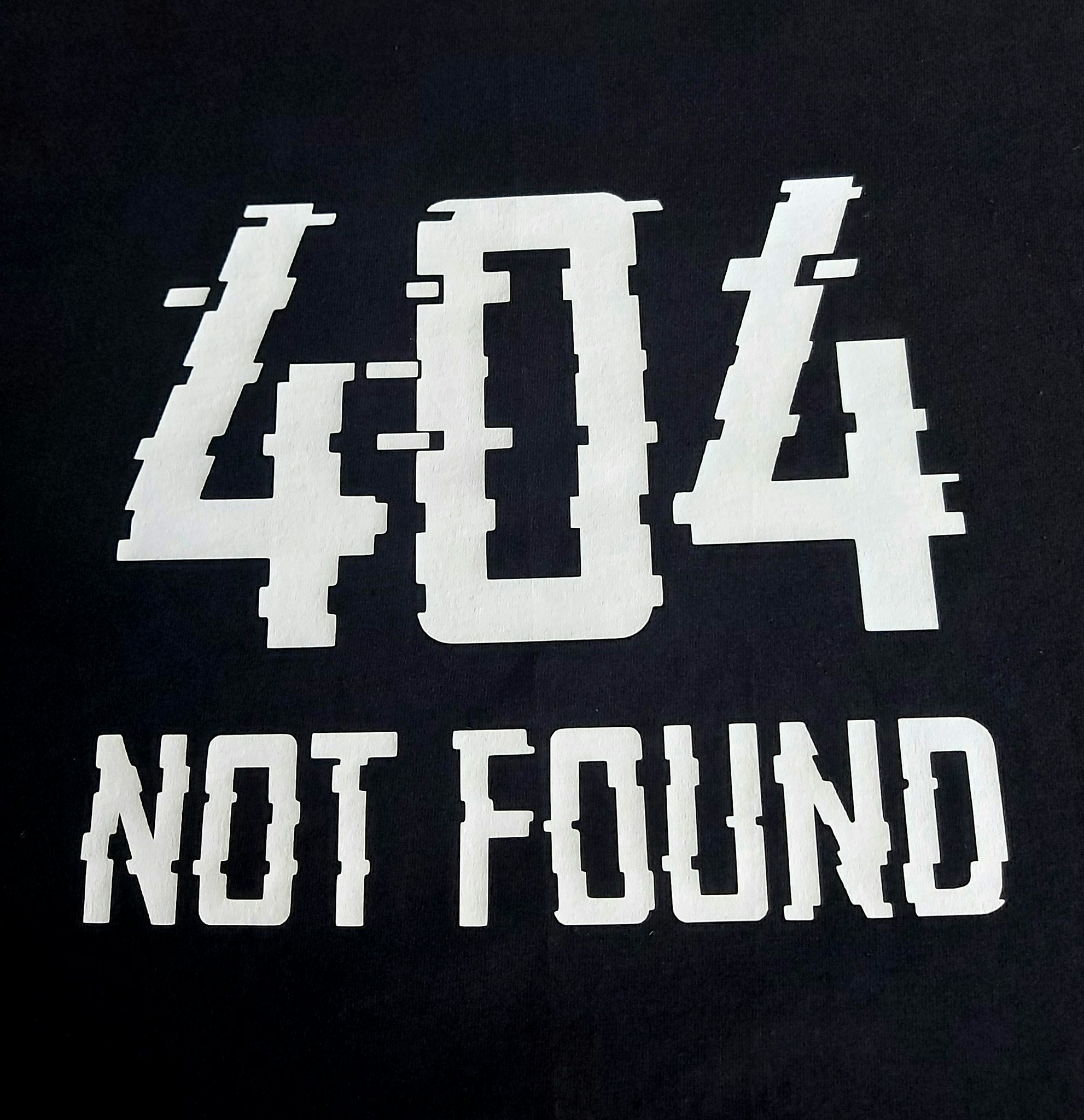 404 Not Found T-Shirt