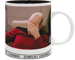 Star Trek mugg - Picard facepalm