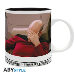 Star Trek mugg - Picard facepalm