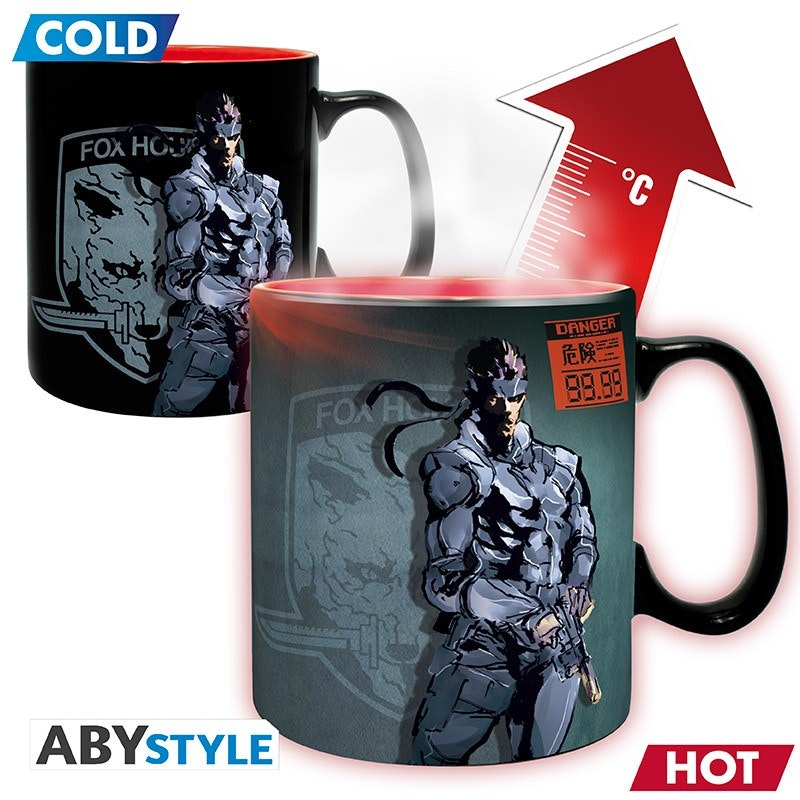 Metal Gear Solid mugg - Heat change - Solid Snake