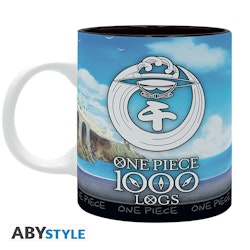 One Piece mugg- 1000 logs group