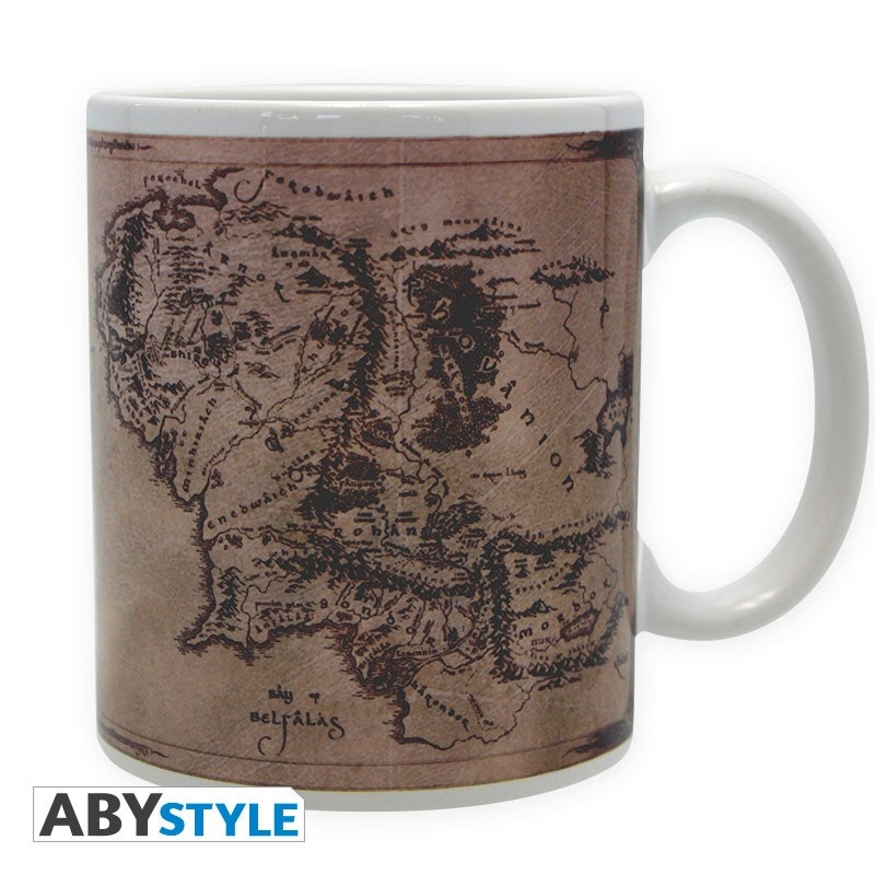 Lord of the Rings mugg - Map