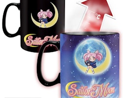 Sailor Moon mugg - Heat Change - Sailor & Chibi