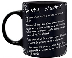 Death Note mugg - L & Rules