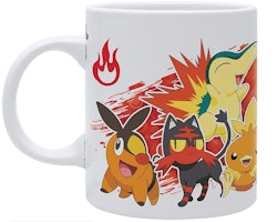 Pokemon mugg - Fire Starters