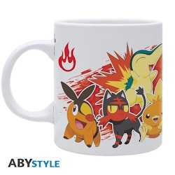 Pokemon mugg - Fire Starters