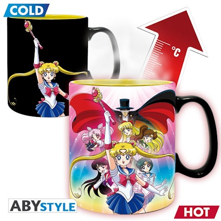 Sailor Moon mugg - Heat Change - Magic mug