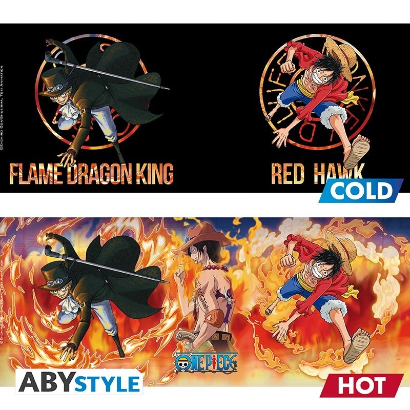 One Piece Giftset - Heat change + coaster