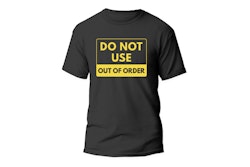 Out of order t-shirt