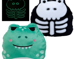 Squidglys plushie - Scratch the Adorasaur Vändbar glow in the dark