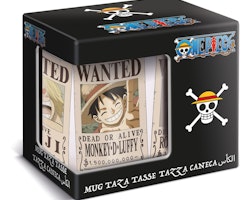 One Piece mugg - Wanted poster