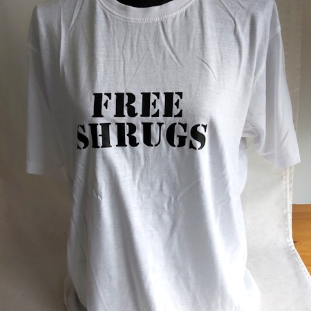 Free Shrugs t-shirt