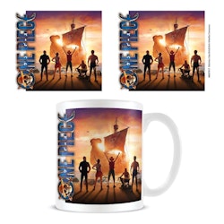 One Piece mugg - Live Action Mug Set Sail