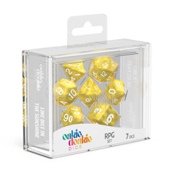 Tärningar - Marble Yellow - Oakie Doakie