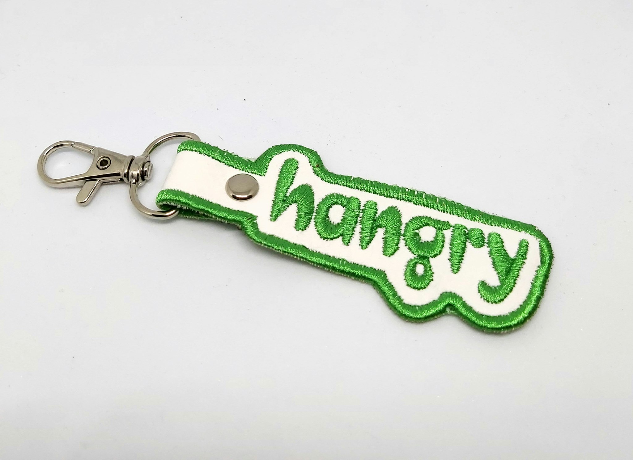Broderad nyckelring - Hangry