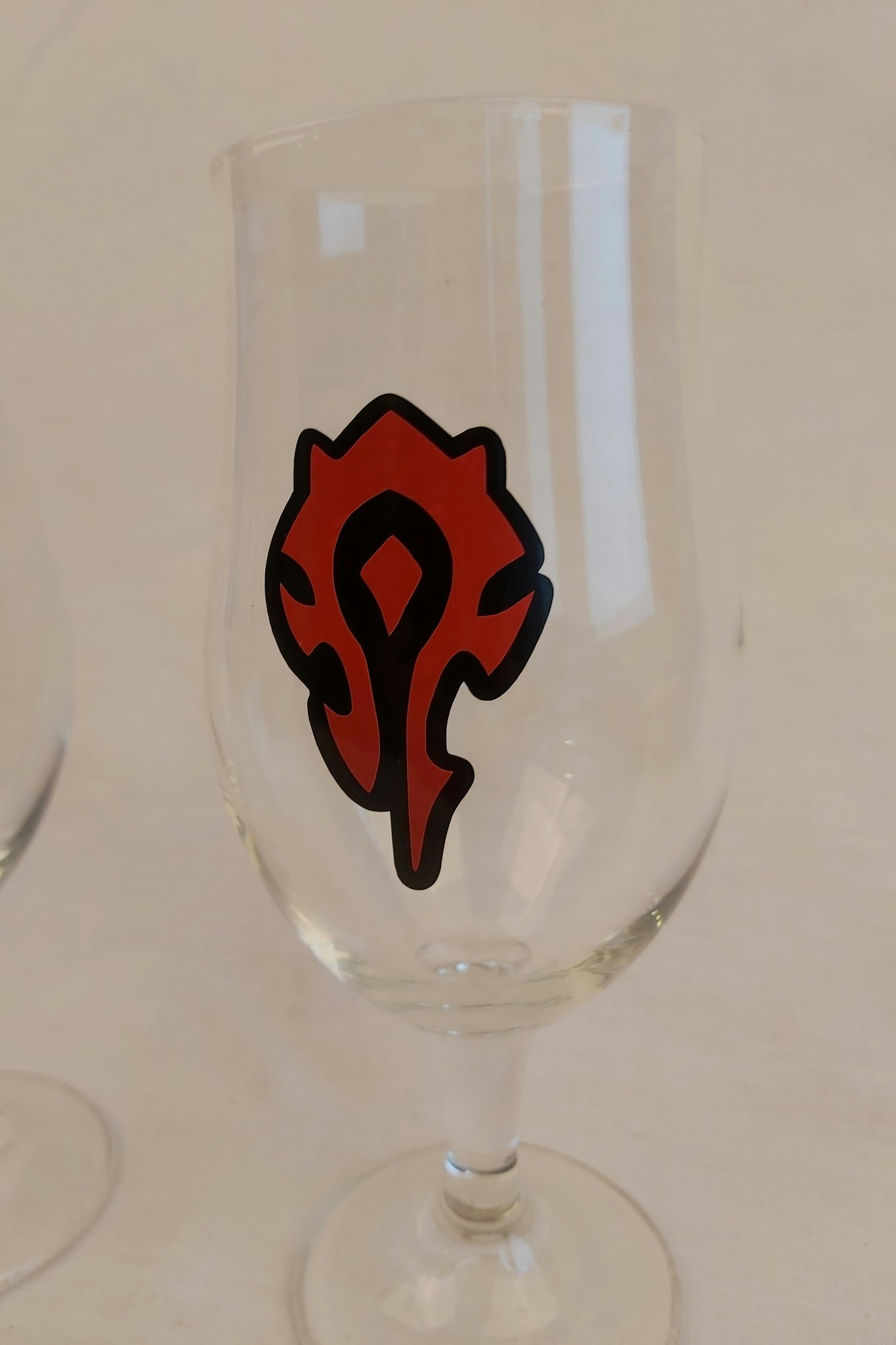 Dricksglas - World of Warcraft logos
