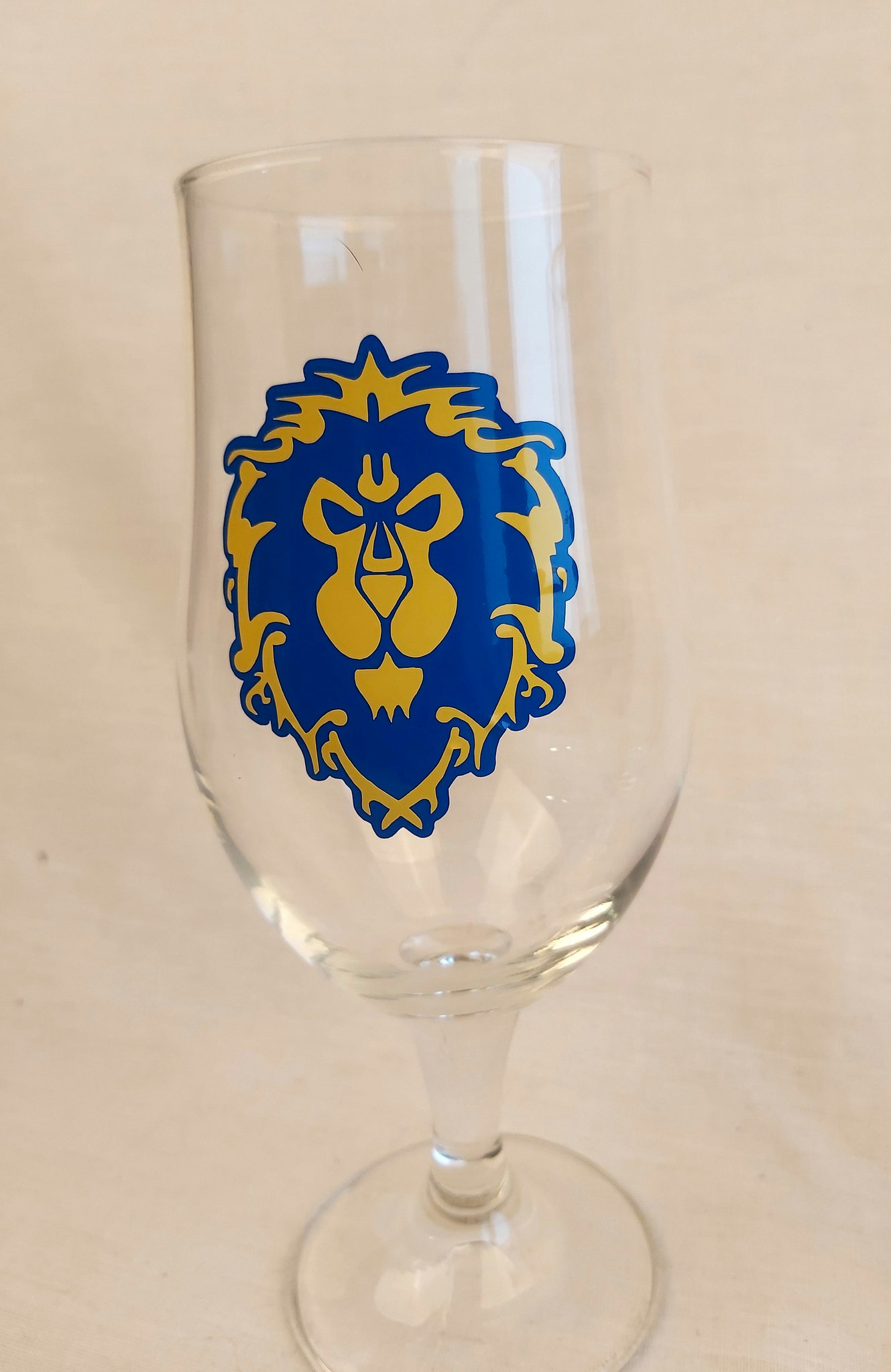 Dricksglas - World of Warcraft logos