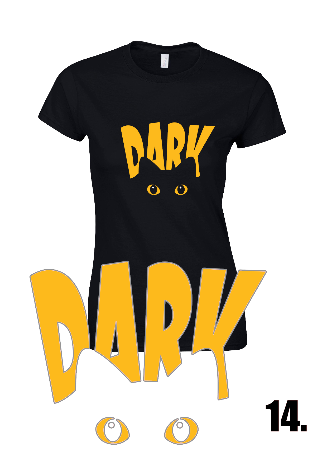 Dark cat T-Shirt