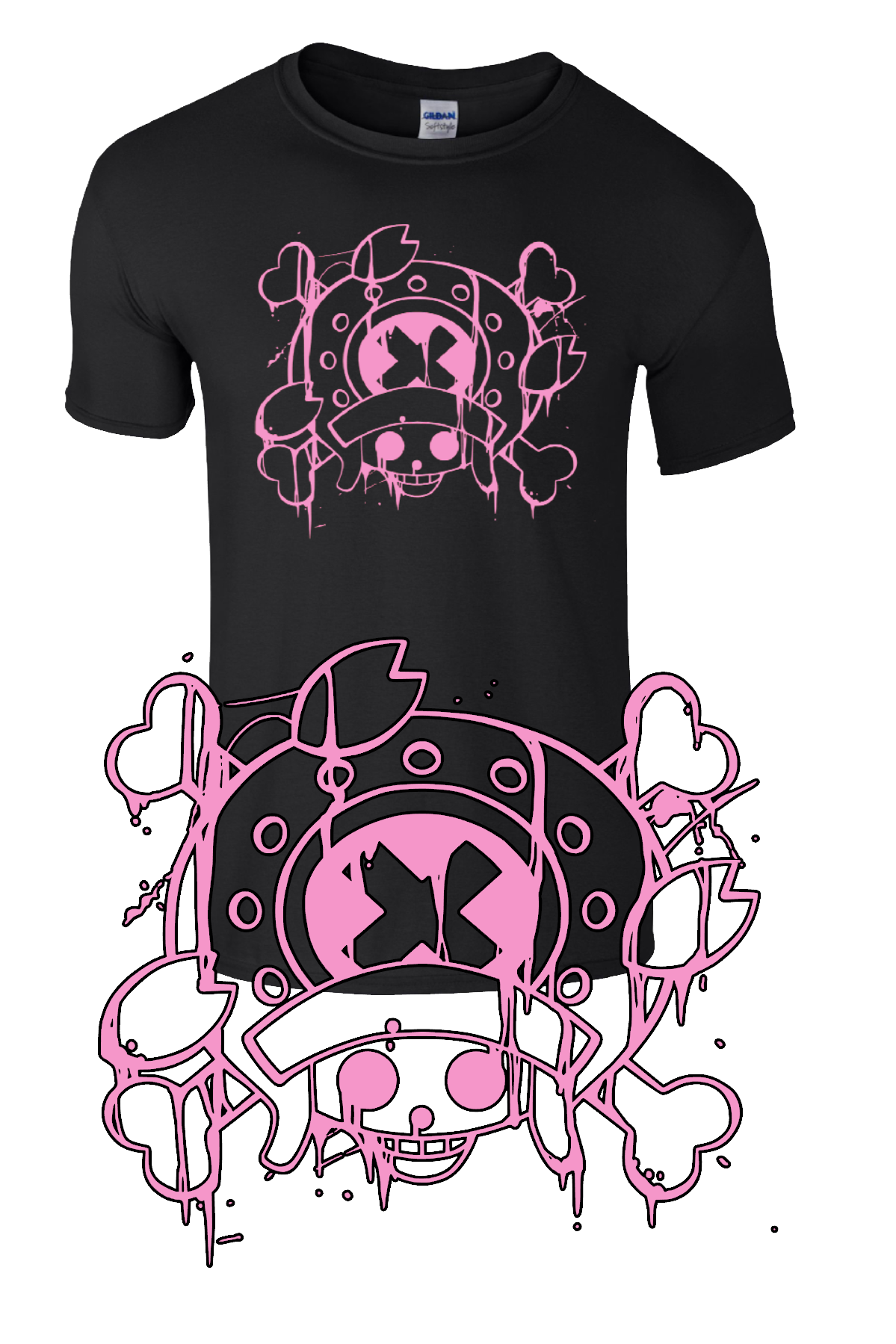 One Piece t-shirt - Chopper logo
