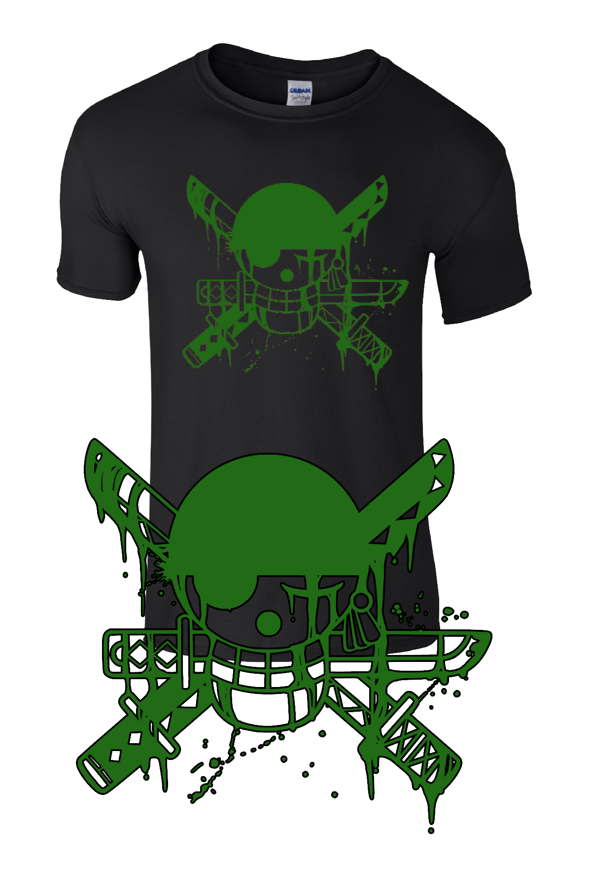 One Piece t-shirt - Zoro logo