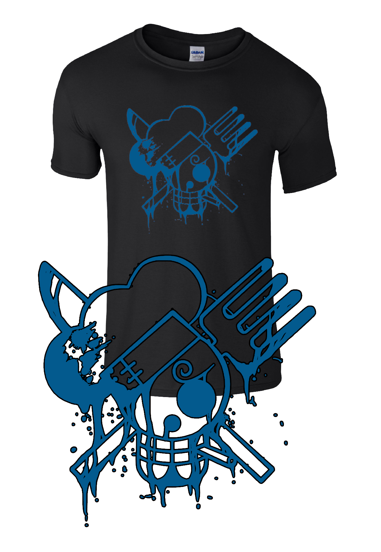 One Piece t-shirt - Sanji logo
