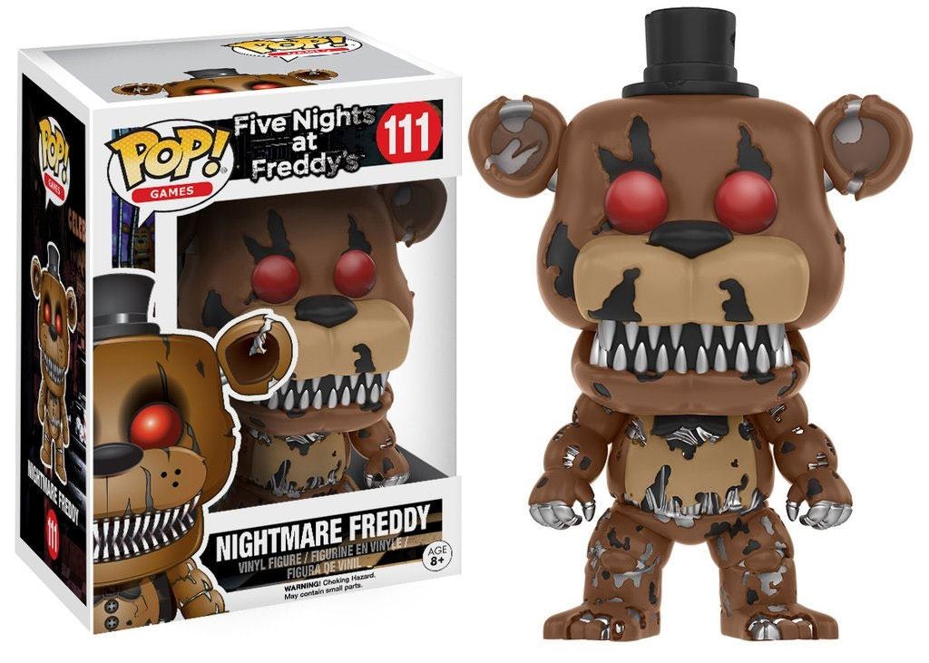 Five Nights at Freddy's POP! staty - Nightmare Freddy 9 cm