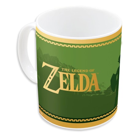 Zelda mugg - Green logo