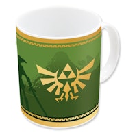 Zelda mugg - Green logo