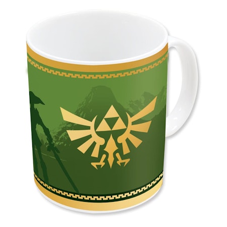 Zelda mugg - Green logo