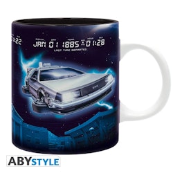 Back to the Future mugg - Delorean