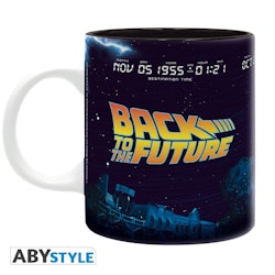 Back to the Future mugg - Delorean