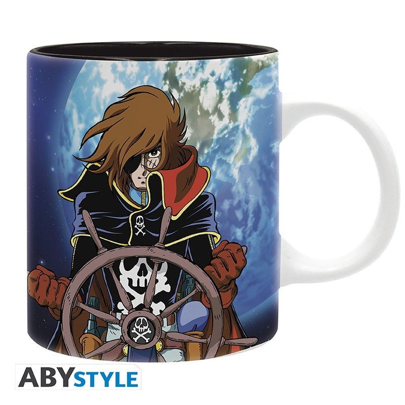 Captain Harlock mugg - Harlock & Ship