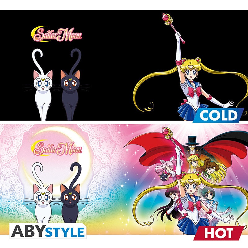 Sailor Moon mugg - Heat Change - Group