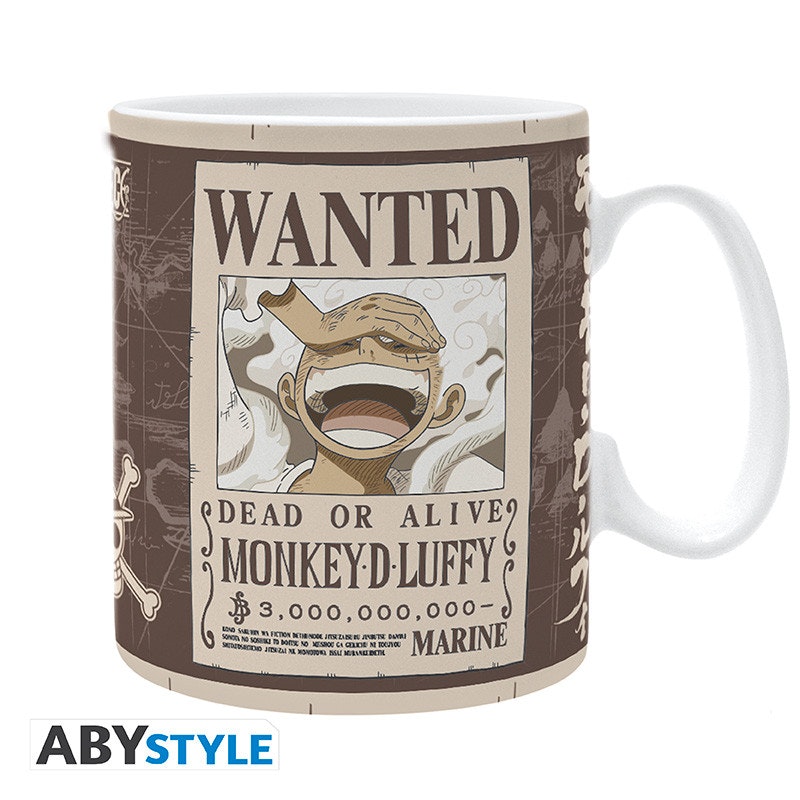 One Piece Mugg - Luffy Wanted