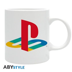 Playstation mugg - Colour logo