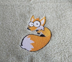 Gästhandduk - Curious Fox