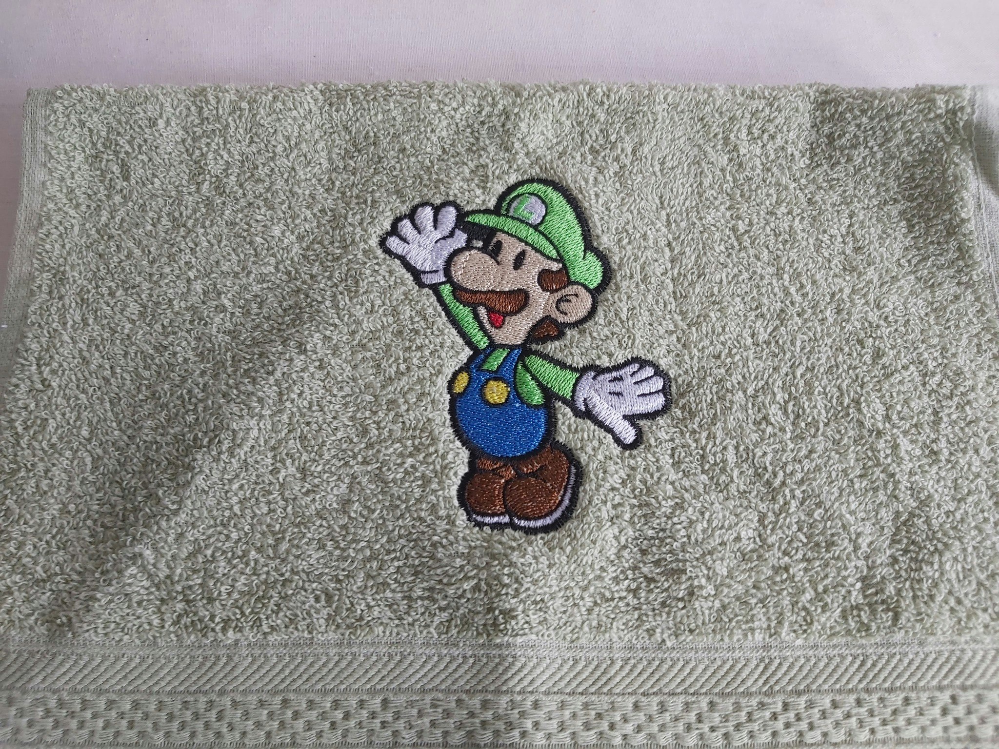Handduk - Super Mario - Luigi
