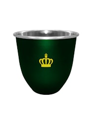 Champagne and wine cooler GREEN, made of aluminum