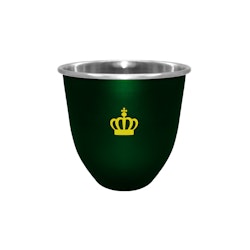 Champagne and wine cooler GREEN, made of aluminum