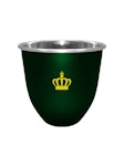 Champagne and wine cooler GREEN, made of aluminum