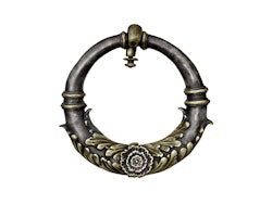 Dörrkläpp, 20 cm, brun, brons