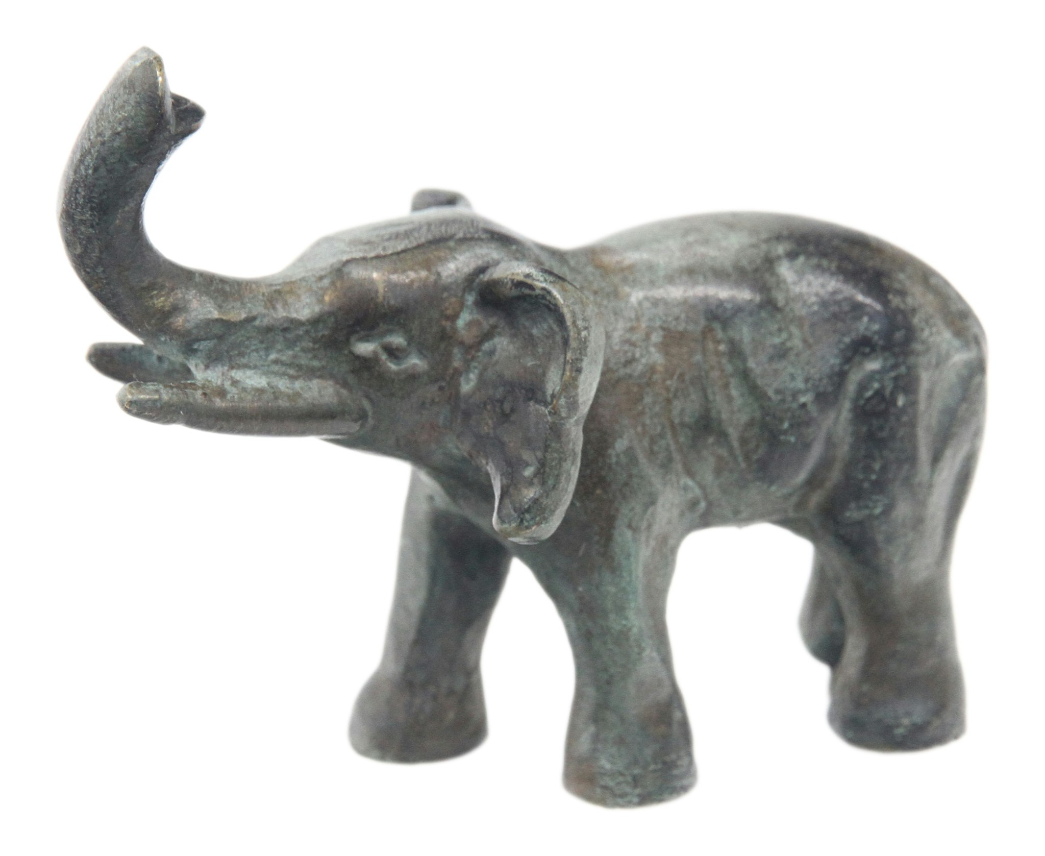Fontän i form av elefant (större elefant, 11 cm) där det sprutar ur snabeln