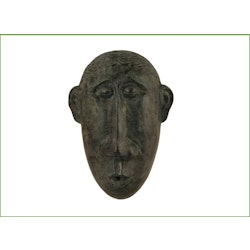 Wall fountain, mask, in bronze