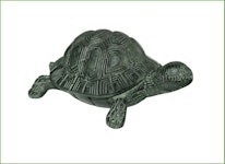 Sköldpadda i brons som fontän, från Mr Fredrik