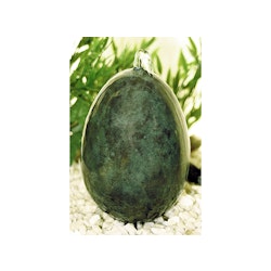 Ägg i brons som står upp som fontän, 20 cm, från Mr Fredrik