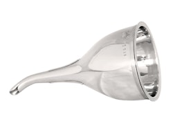 wine funnel in pewter, in classic George III style