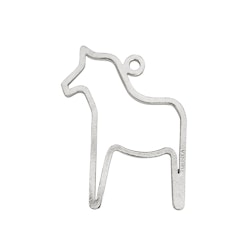 Christmas decorations - HORSE - hand-cast in pewter, stamped Munka